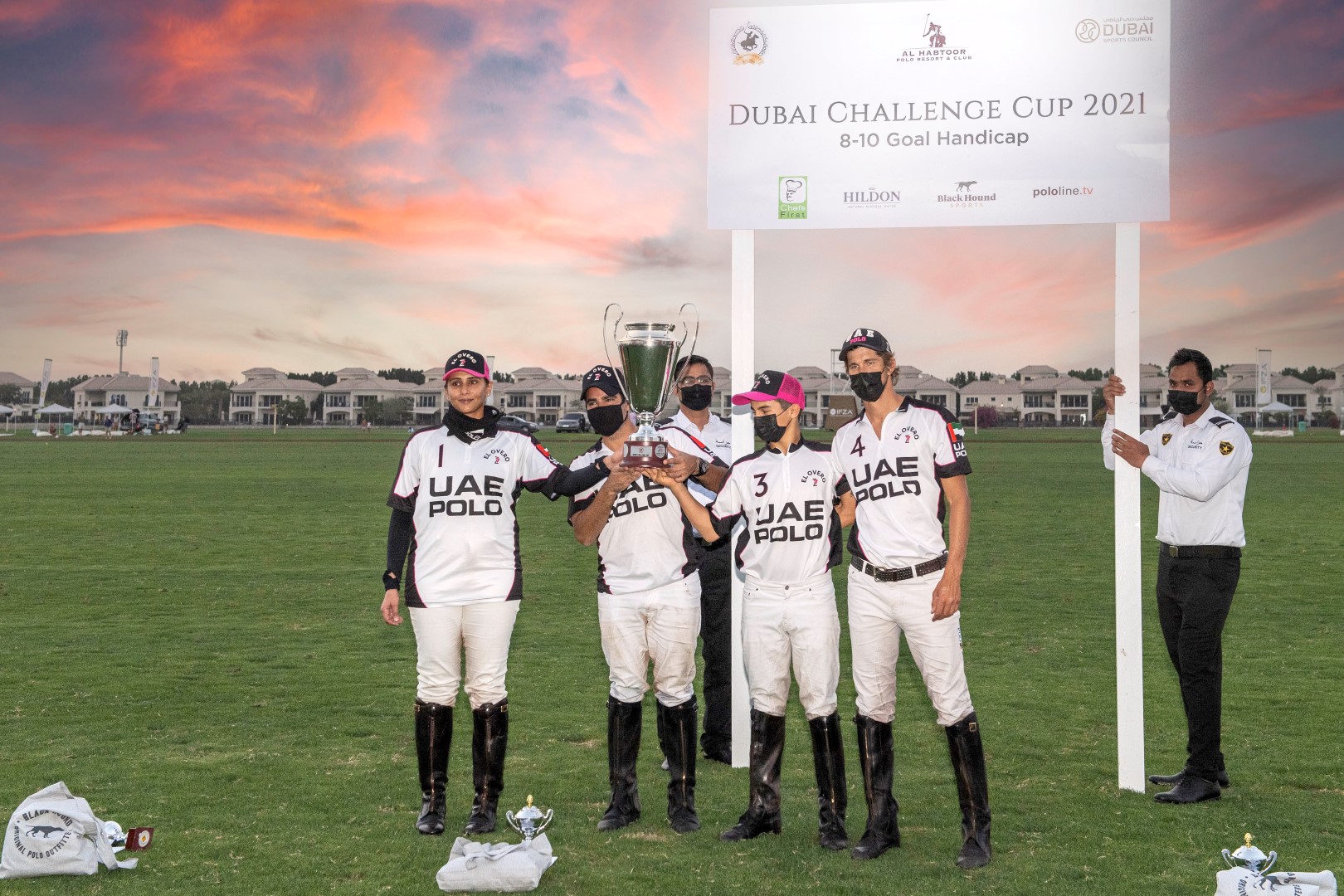 UAE Polo Revels in Triumph as the Gold Cup 2022 Dubai Open Champions